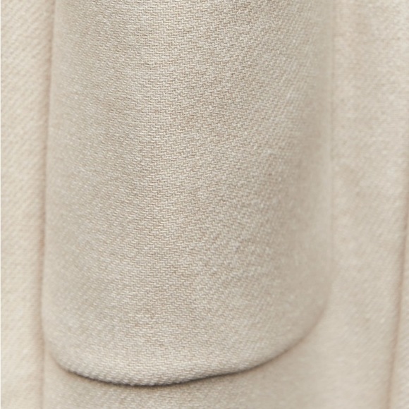 MANTECO MINIMALIST COAT WITH  WOOL ZW COLLECTION - Picture 10 of 11